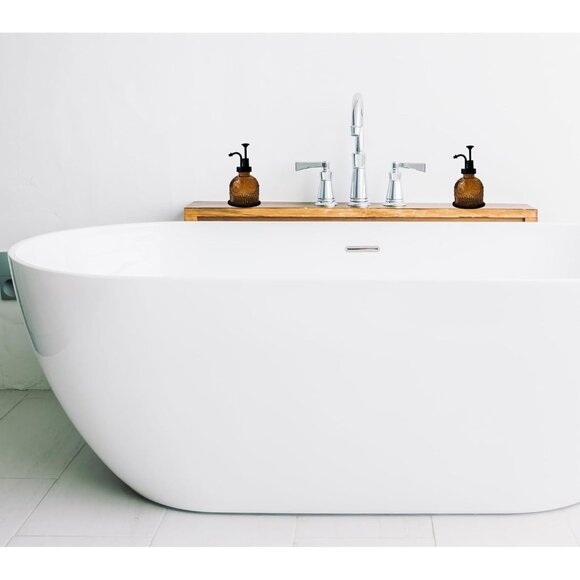 Brown Vintage Soap Dispenser For Bathroom Glass Kitchen Soap Dispenser With Pump - Picture 2 of 7